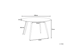 Bovio Matbord 120 cm