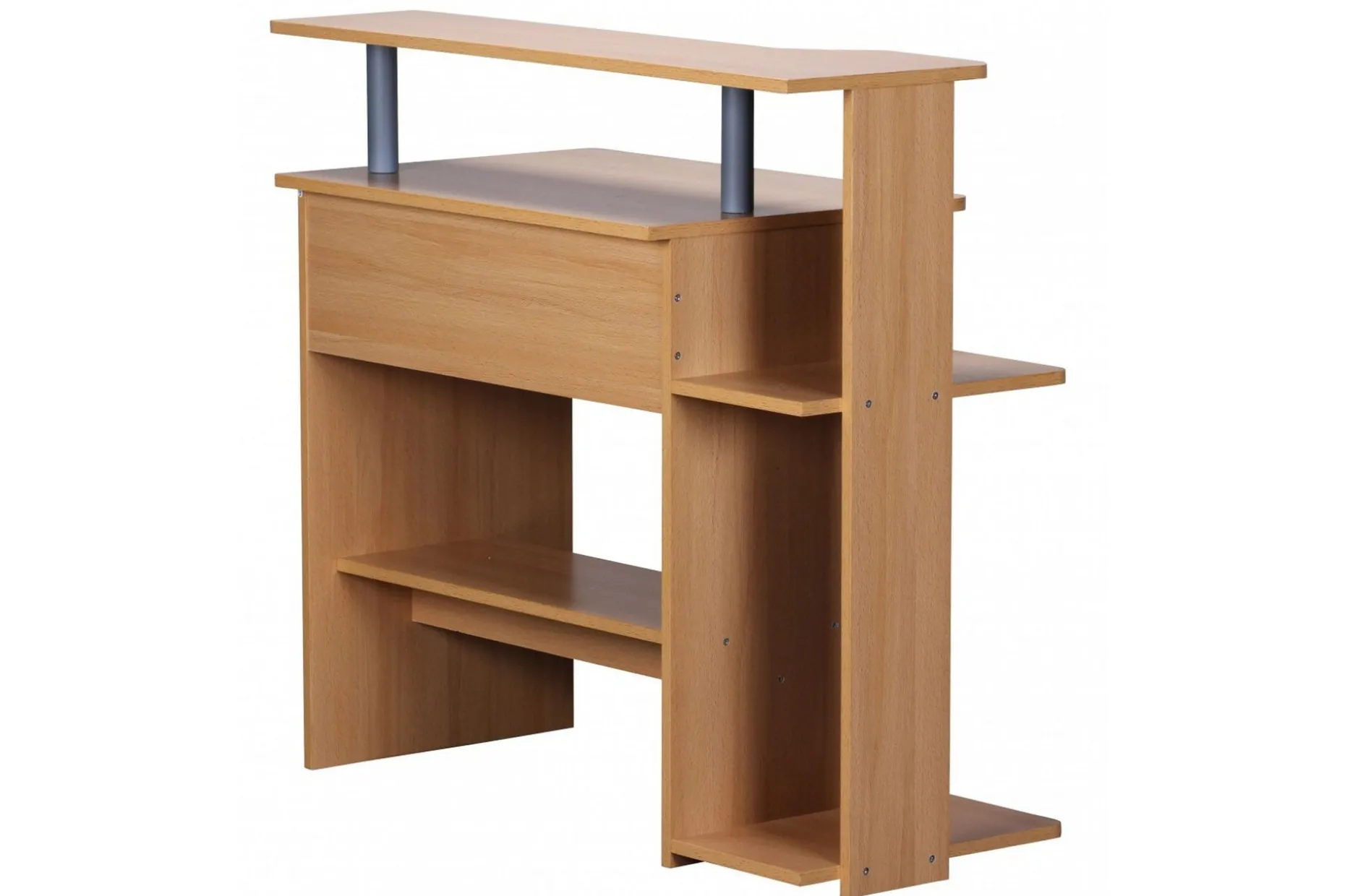 Bozanich Skrivbord 94 cm med Förvaring Hyllor