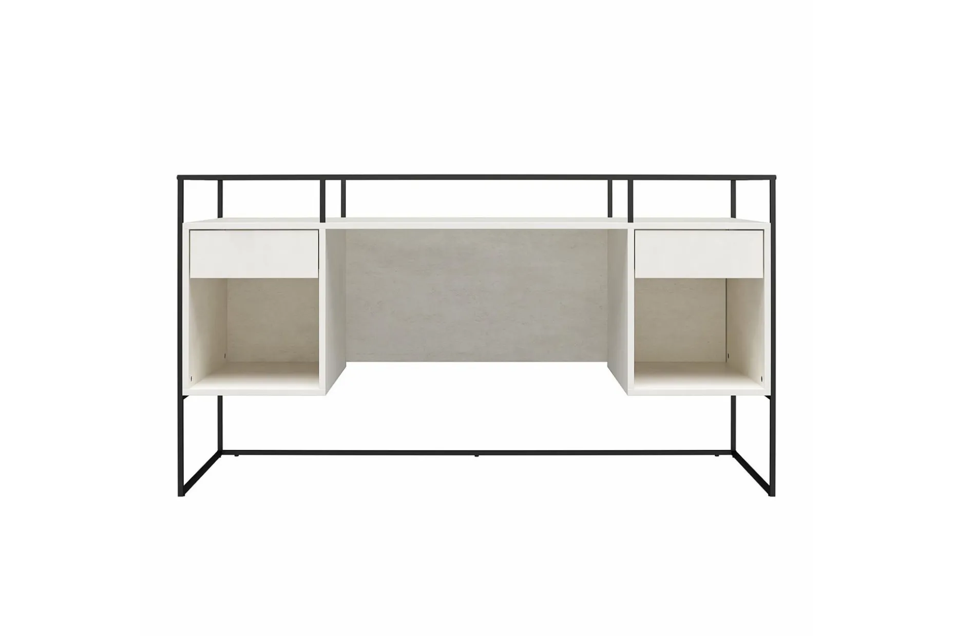 Bradford Skrivbord 139 cm Grå