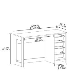 Branik Skrivbord 120x73x45 cm