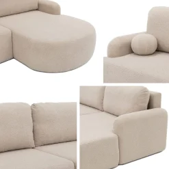 Branrel 3-sits Soffa med divan