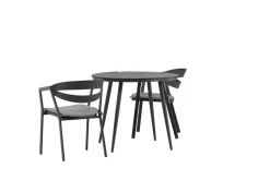 Break Cafégrupp Rund 90 cm + 2 Slit Matstol