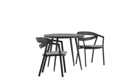 Break Cafégrupp Rund 90 cm + 2 Slit Matstol