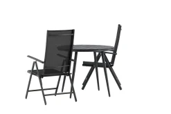Break Caféset Rund Ø90 cm + 2 Break Positionsstol