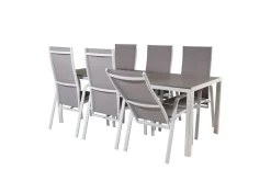 Break Matgrupp Utomhus 205 cm + 6 st Copacabana Reclinerstol Utomhusar