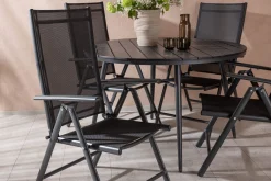 Break Matgrupp Utomhus Rund 120cm + 4 Break Positionsstol