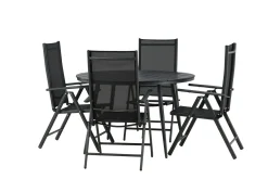 Break Matgrupp Utomhus Rund 120cm + 4 Break Positionsstol
