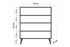 Brokind Förvaringsskåp 111 cm