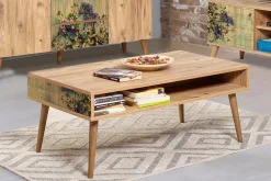 Brokind Soffbord 110 cm med Förvaring Hylla