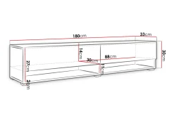 Brya Tv-skåp 180 cm