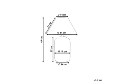 Budelli Bordslampa 47 cm E27