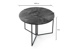 Buluca Matbord 100 cm