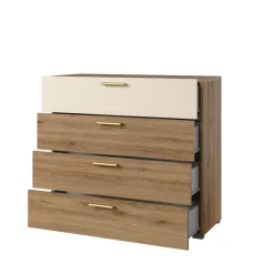 Byrå Vertina med 4 Lådor