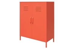 Cache Förvaringsskåp 80x40 cm 2 Dörrar Orange