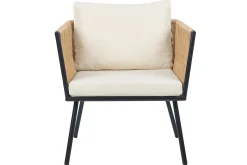 Cafeset Gargano Ljusbeige/naturlig
