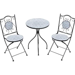 Caféset utomhus Fällbar Chapeco Järn