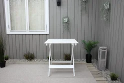 CALAYAN Klappbord och Cafébord Utomhus 65 cm Trä