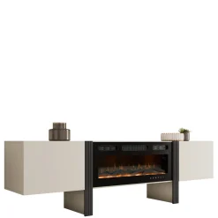 Calvenn Tv-Bänk Eldstad 200 cm