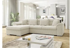 Camior 3-sits Hörnbäddsoffa Beige/Light beige