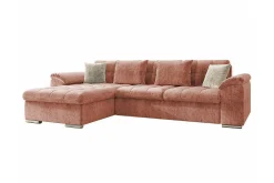 Camior 3-sits Hörnbäddsoffa Pink
