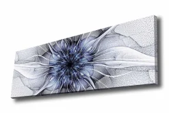 Canvastavla - Abstrakt blommotiv med svävande former