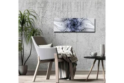 Canvastavla - Abstrakt blommotiv med svävande former
