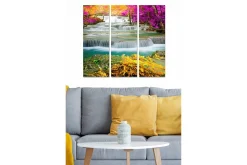 Canvastavla Scenic 3-pack Flerfärgad