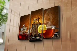 Canvastavla Scenic 3-pack Flerfärgad