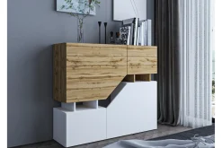 Carbost Highboard White