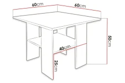 Carnew Soffbord 60 cm Black