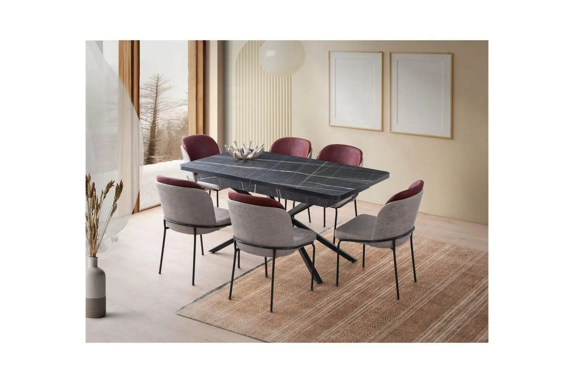 Cassel Matbord 160 cm Rektangulär