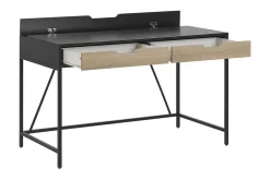 Cebolleros Skrivbord 120 cm med Förvaring 2 Lådor