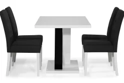Cesi Matgrupp 140 cm med 4 Viktor Stol