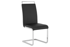 Cesi Matgrupp Rektangulärt matbord 140 cm + 6 Isoda Läder Marstolar