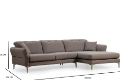 Chandara Soffa m. Divan 3-sits