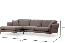 Chandara Soffa m. Divan 5-sits