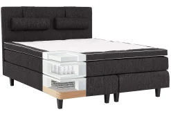 Charleston Kontinentalsäng 140x200 Fast Polyeterskum