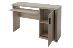 Chezum Skrivbord 126 cm med Förvaring Skåp