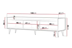 Chiku Tv-bänk 150 cm