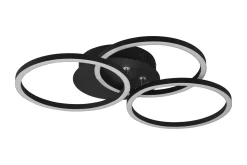 Circle LED Plafond mattsvart