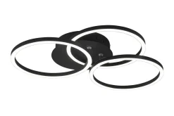 Circle LED Plafond mattsvart