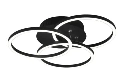 Circle LED Plafond mattsvart