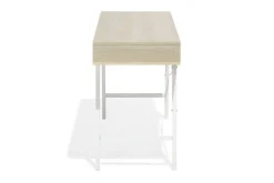 Clarita Skrivbord 120 cm med Förvaring Hylla + 2 Lådor