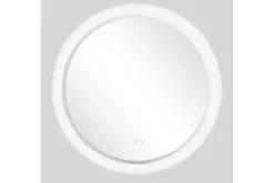 Clas Rund Badrumsspegel med LED-belysning 120 cm