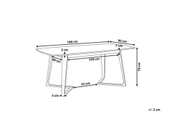 Clate Matbord 180 cm