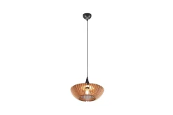 Colino Taklampa E27 trä/ antracit