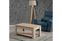 Comfortale Soffbord 104 cm med Förvaring Hylla