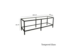 Condurso Tv-bänk 130 cm
