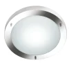 Condus H2O Plafond E27 borstad stål