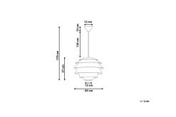 Congo Taklampa 40 cm